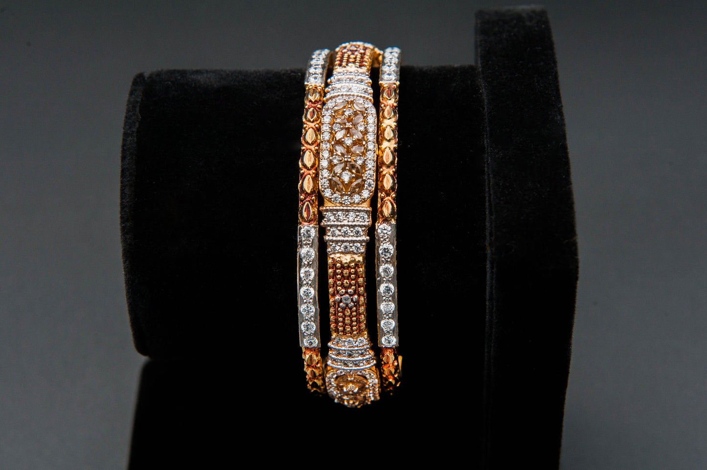 Imperial Crest Bracelet — 925 Sterling Silver, 24K Gold Plated