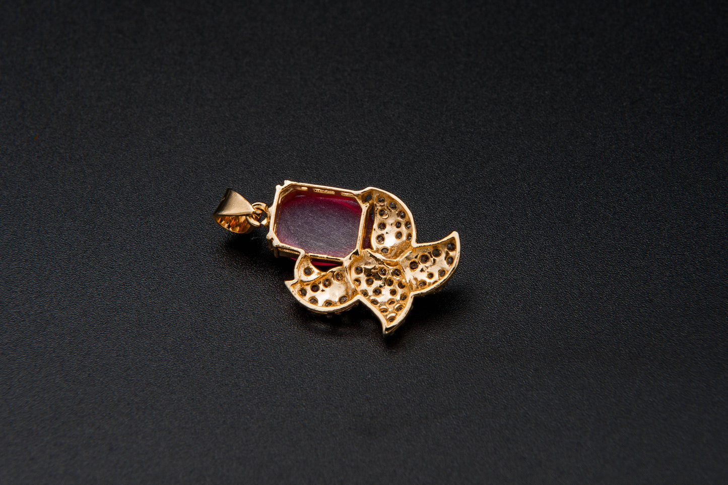 Regal Bloom Pendant-925 Sterling Silver with 24K Gold Plating