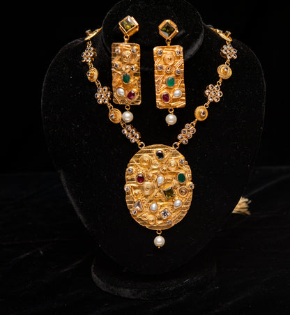 Gem Empress Set-Kundan