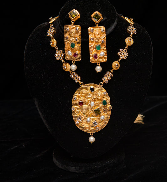 Gem Empress Set-Kundan