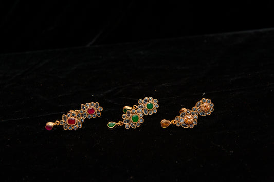 Festival Radiance Earring Set-Kundan