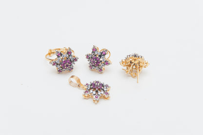 Lavanya Locket Set-Gold Plated