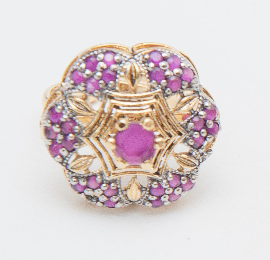 Gulzar Locket Set-Gold Plated