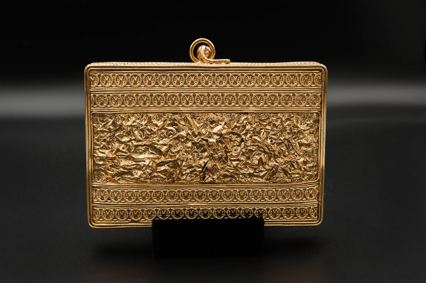 Gilded Mosaic Clutch