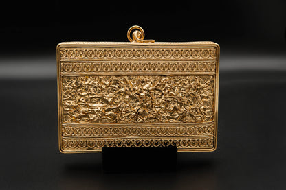 Gilded Mosaic Clutch