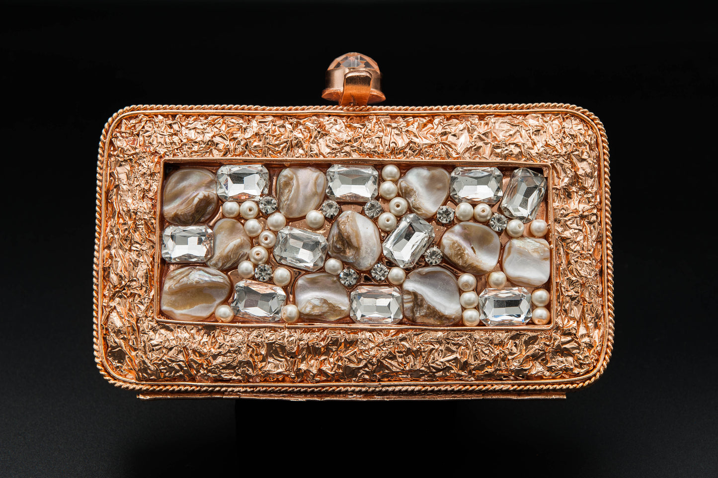 Lustre Veil Clutch