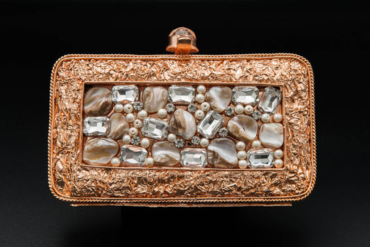 Lustre Veil Clutch