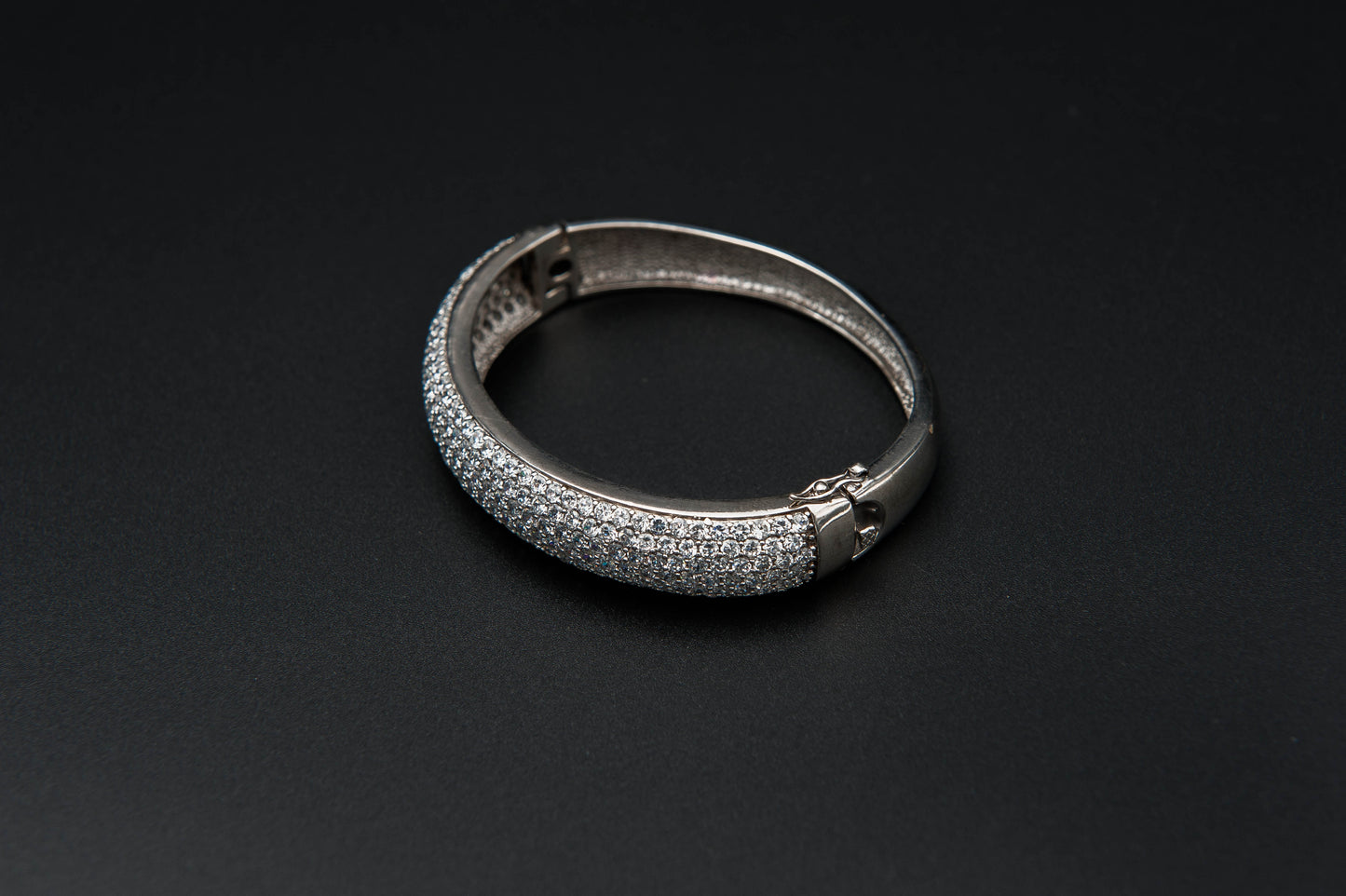Frostline Pave Bracelet — 925 Sterling Silver