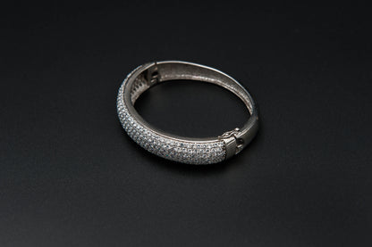 Frostline Pave Bracelet — 925 Sterling Silver