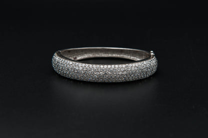 Frostline Pave Bracelet — 925 Sterling Silver