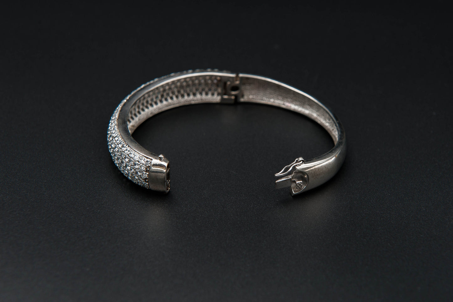 Frostline Pave Bracelet — 925 Sterling Silver