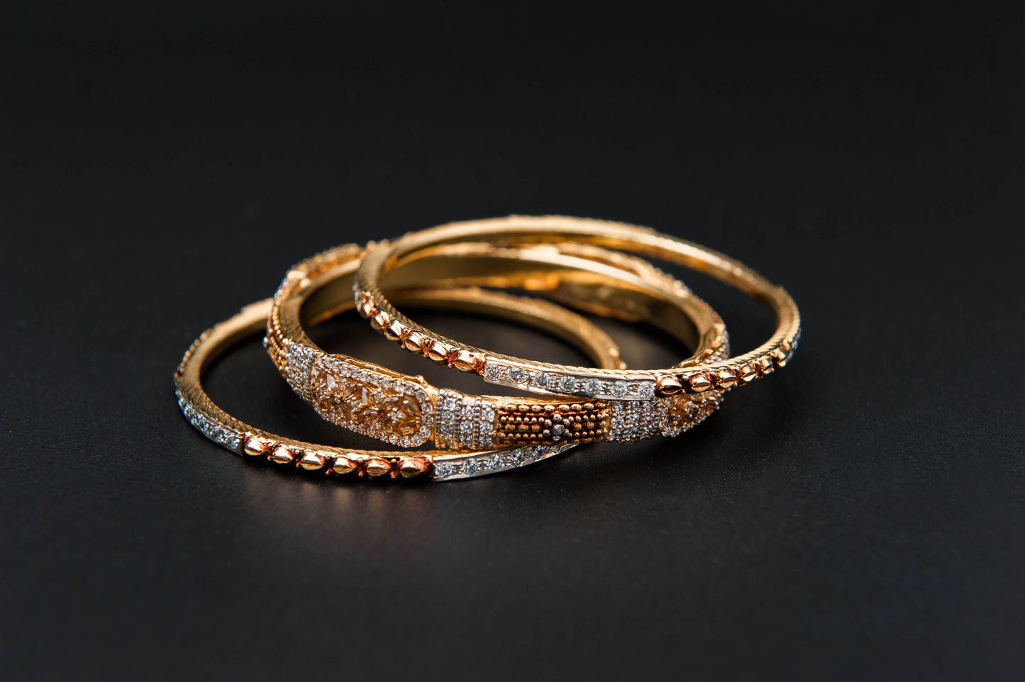 Imperial Crest Bracelet — 925 Sterling Silver, 24K Gold Plated