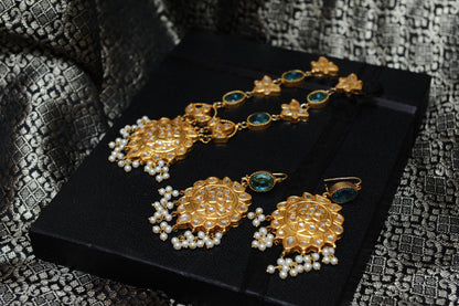 Pearl Garden Set-Kundan