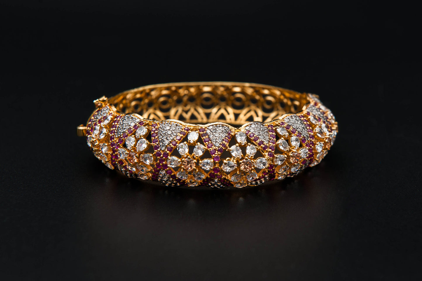 Rosette Royale Bracelet — 925 Sterling Silver, 24K Gold Plated