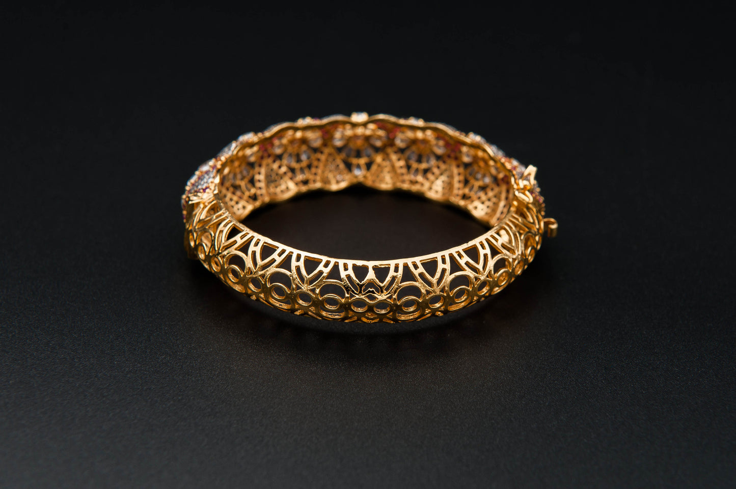 Rosette Royale Bracelet — 925 Sterling Silver, 24K Gold Plated