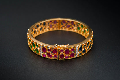 Sovereign Prism Bracelet — 925 Sterling Silver, 24K Gold Plated