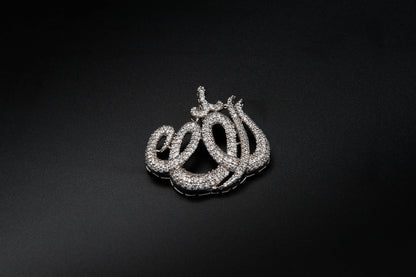 Calligraphy Pendant-925 Sterling Silver