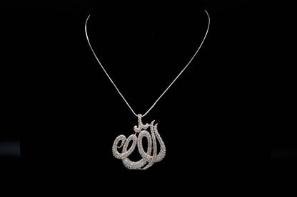 Calligraphy Pendant-925 Sterling Silver