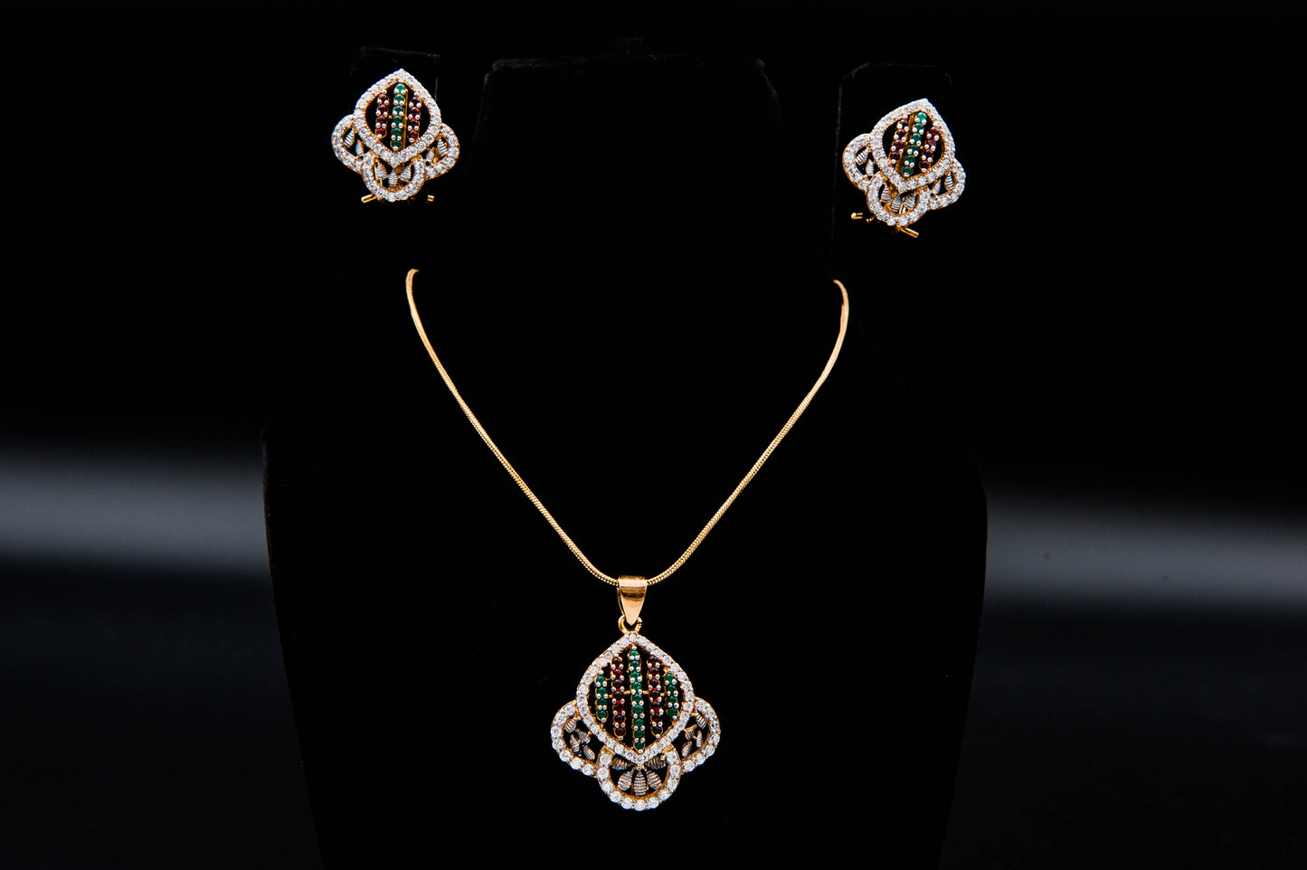 Heritage Bloom Set-925 Sterling Silver with 24K Gold Plating