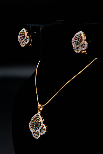 Heritage Bloom Set-925 Sterling Silver with 24K Gold Plating