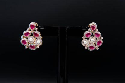 Scarlet Grace Earrings — 925 Sterling Silver