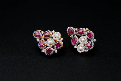 Scarlet Grace Earrings — 925 Sterling Silver