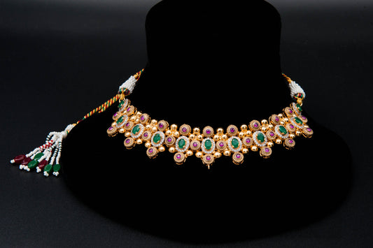 Majestic Harmony Bridal Set-925 Sterling Silver with 24K Gold Plating