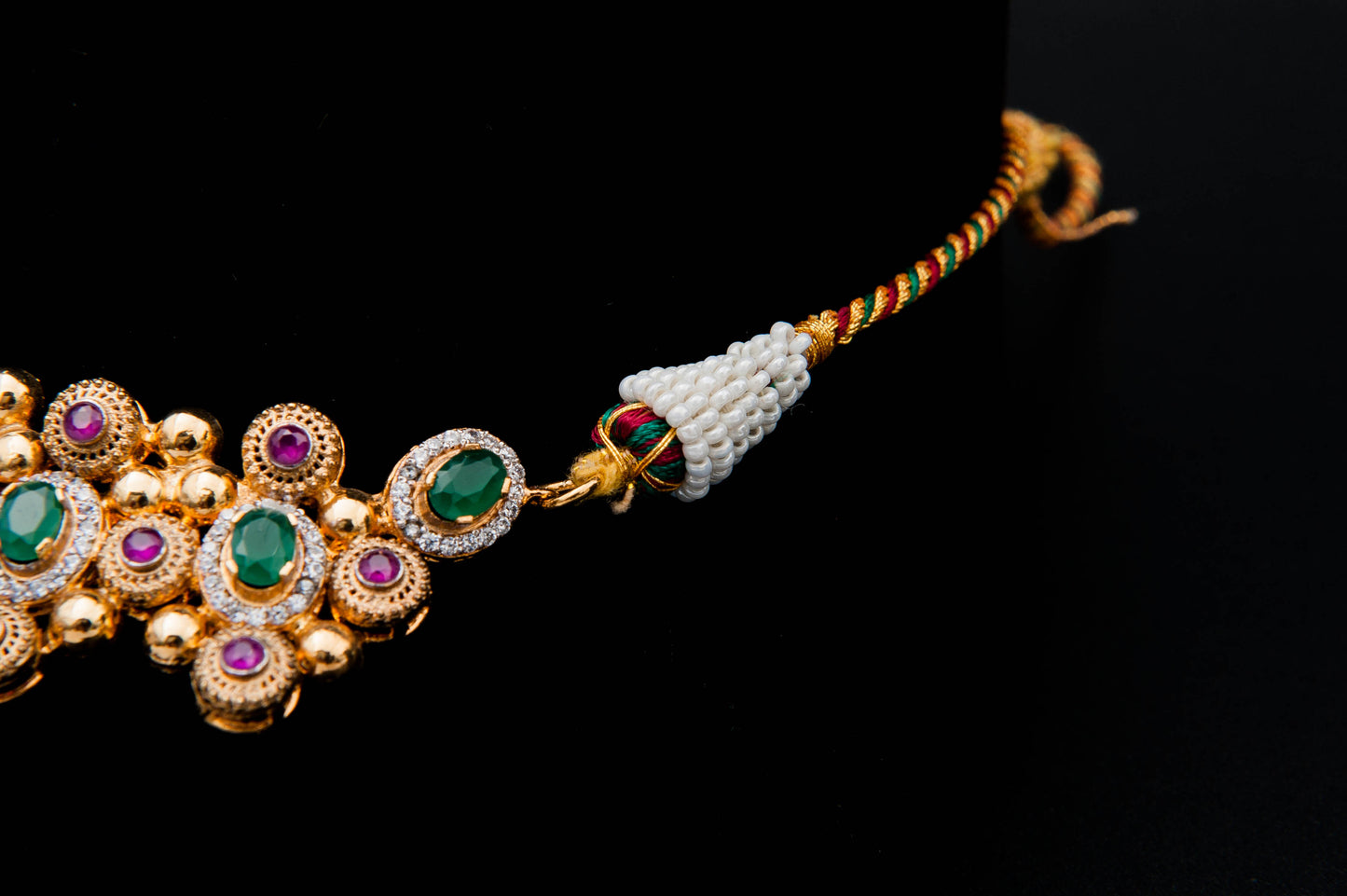 Majestic Harmony Bridal Set-925 Sterling Silver with 24K Gold Plating