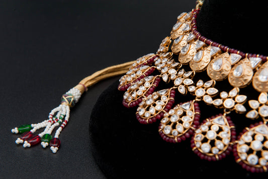 Golden Legacy Bridal Set-925 Sterling Silver with 24K Gold Plating