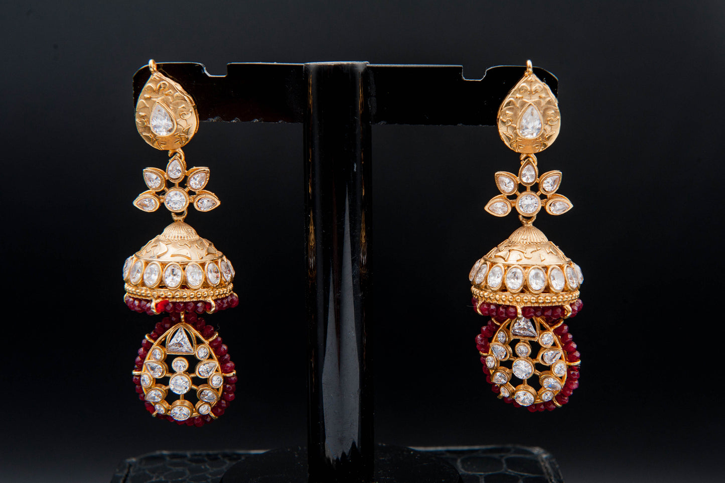 Golden Legacy Bridal Set-925 Sterling Silver with 24K Gold Plating