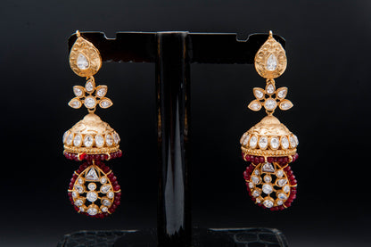 Golden Legacy Bridal Set-925 Sterling Silver with 24K Gold Plating