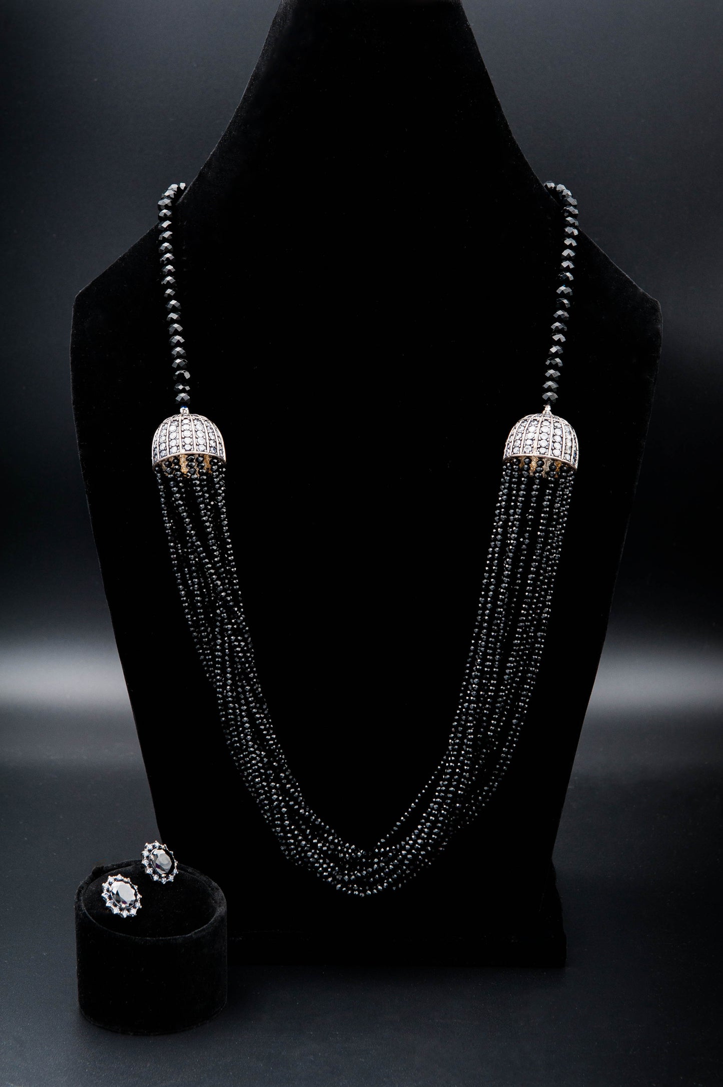 Noir Elegance Set-925 Sterling Silver