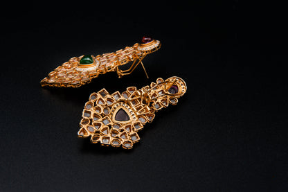 Heritage Splendor Bridal Set-925 Sterling Silver with 24K Gold Plating