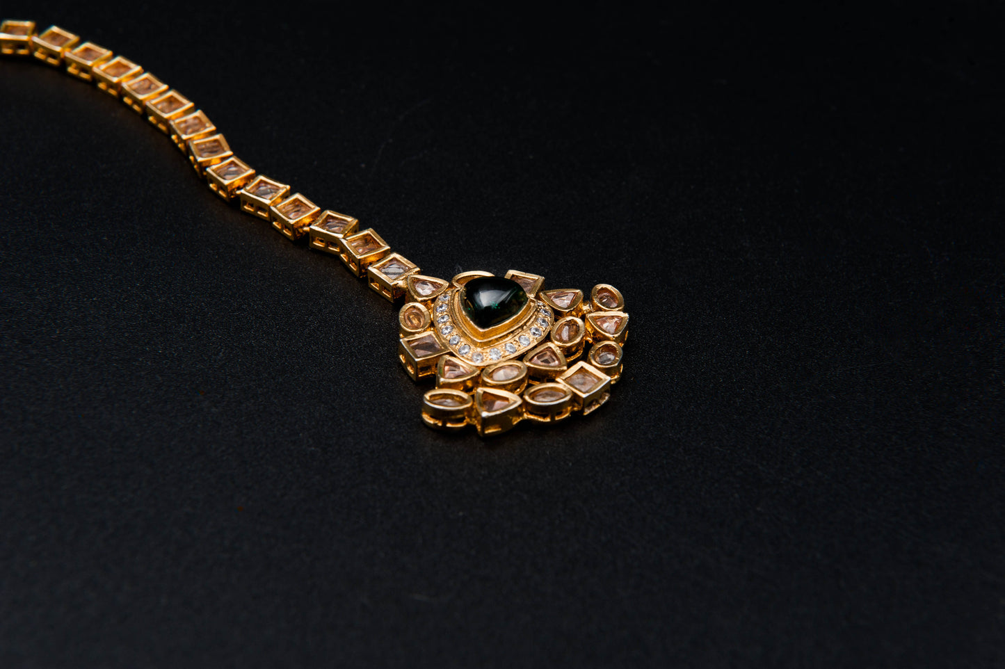 Heritage Splendor Bridal Set-925 Sterling Silver with 24K Gold Plating