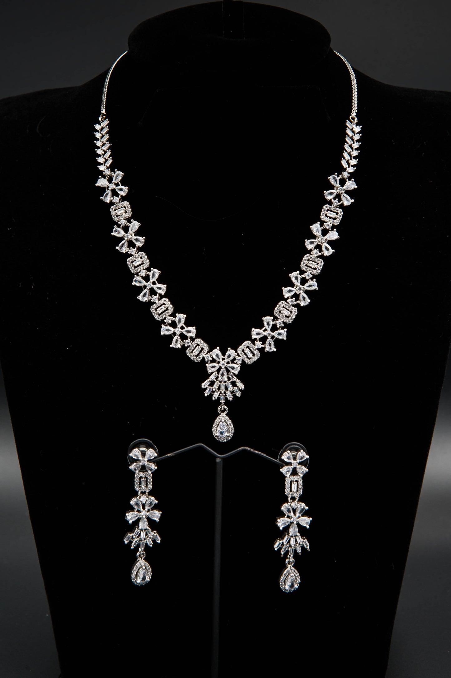 Diamond Veil-1K Silver Set