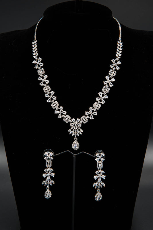 Diamond Veil-1K Silver Set