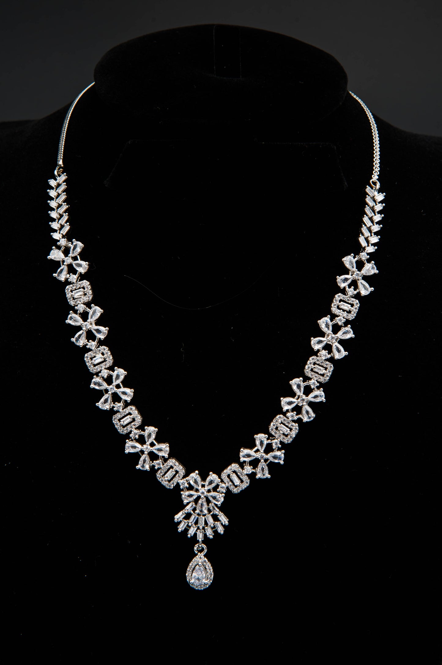 Diamond Veil-1K Silver Set