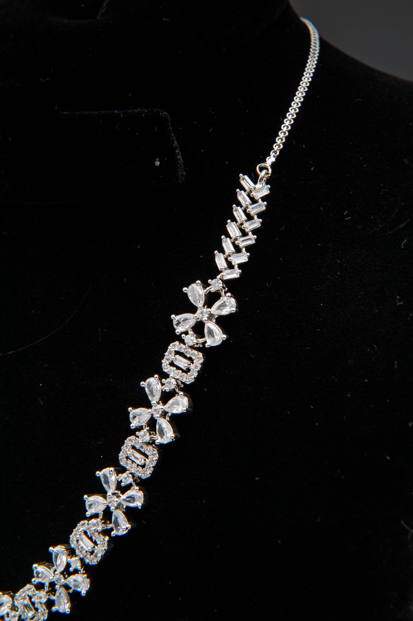 Diamond Veil-1K Silver Set