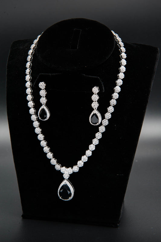 Midnight Halo-1K Silver Set