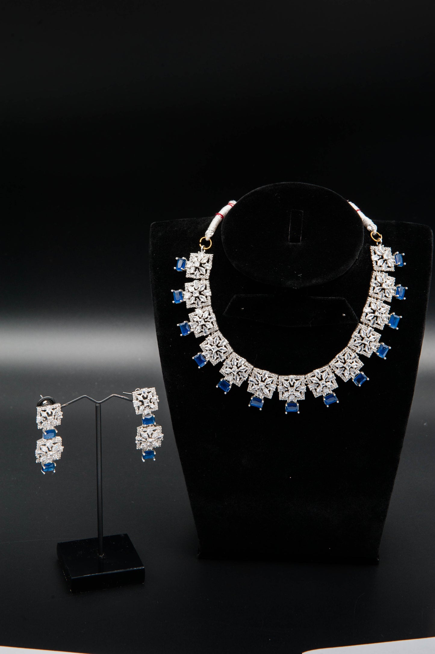 Sapphire Lattice-1K Silver Set