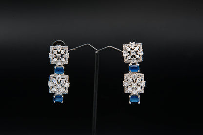 Sapphire Lattice-1K Silver Set