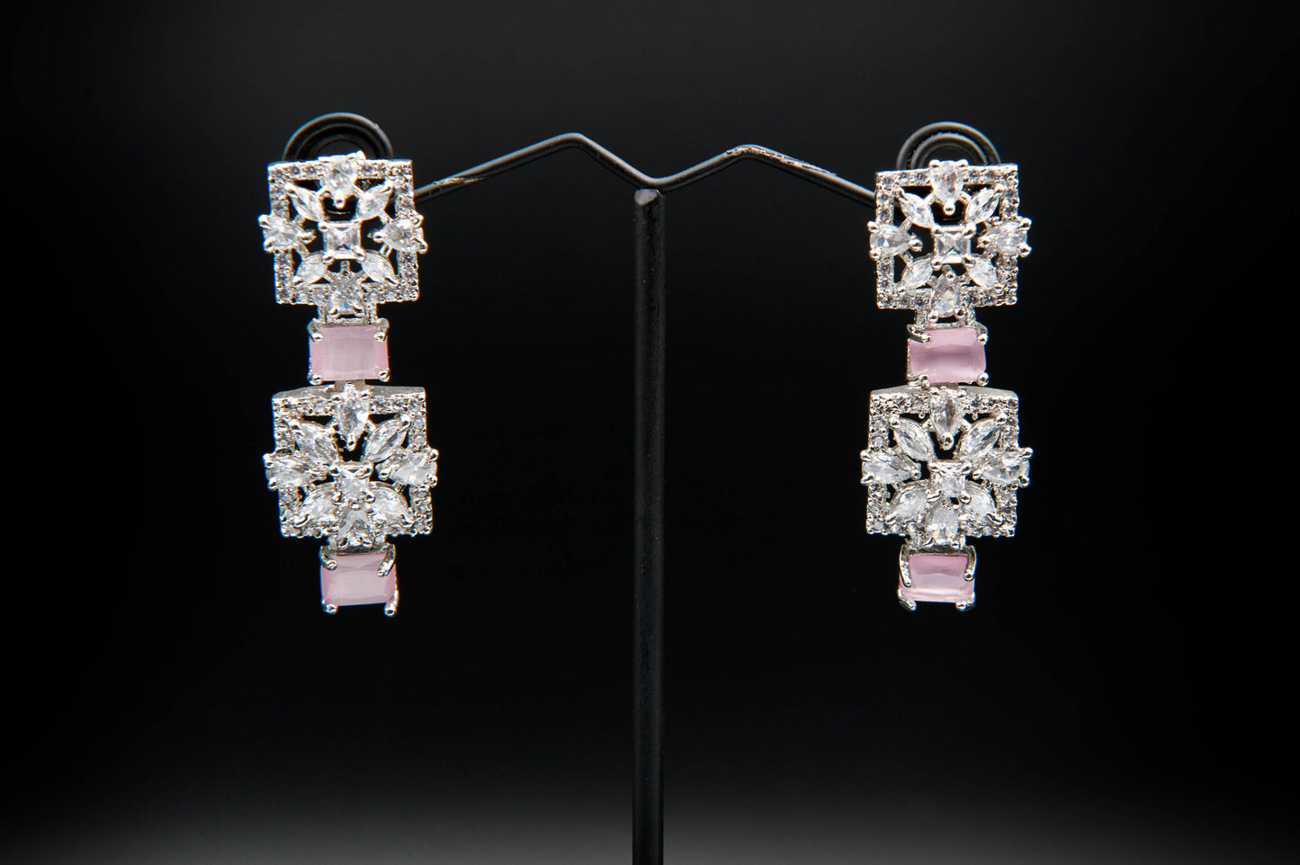 Blush Mosaic-1K Silver Set