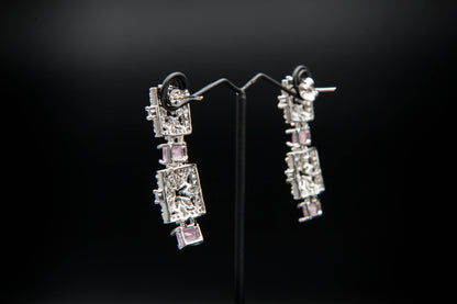 Blush Mosaic-1K Silver Set