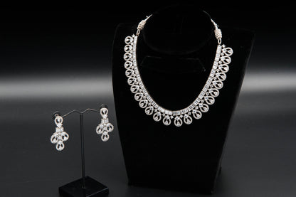 Baguette Cascade-1K Silver Set