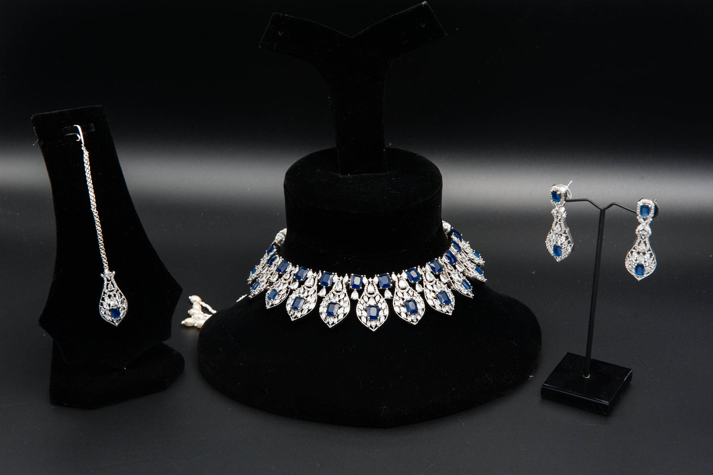 Azure Empress-1K Silver Set