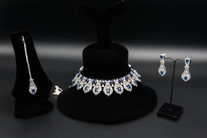 Azure Empress-1K Silver Set