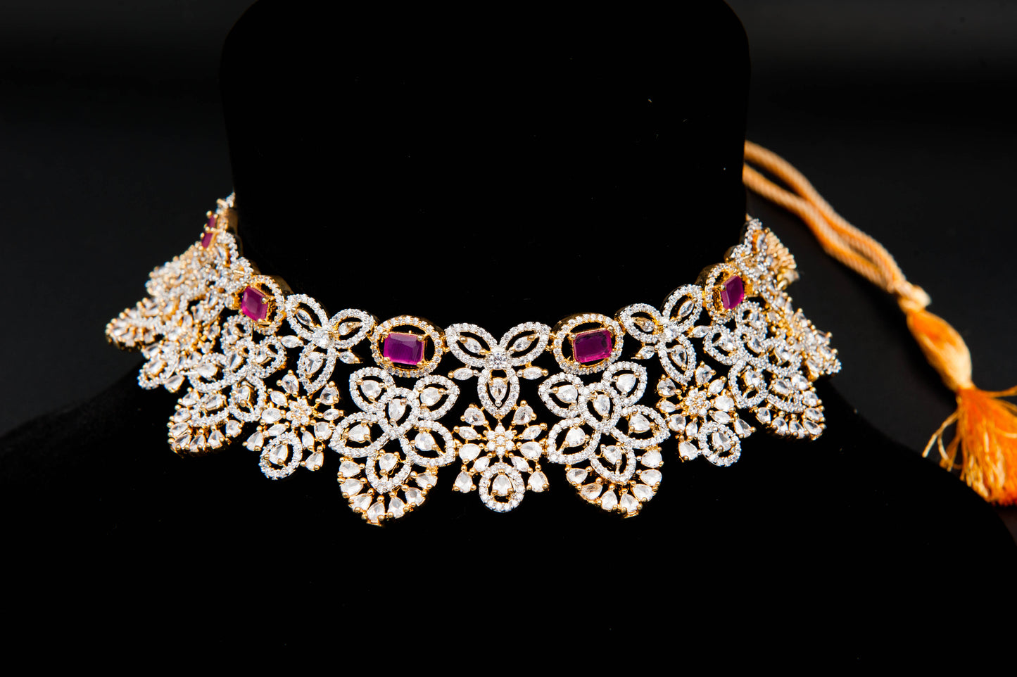 Royal Orchid Gleam-1K Silver Set