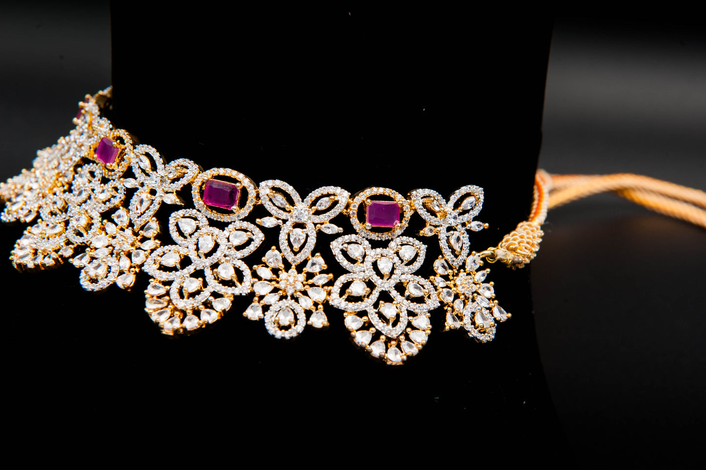 Royal Orchid Gleam-1K Silver Set