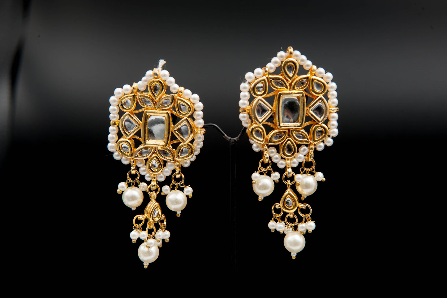 Golden Veil-Kundan Set