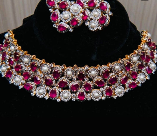 22K Gold-Plated Choker Set